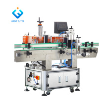 Low price Automatic Double Side Labeling Machine For Round Or Flat Bottles Boxes